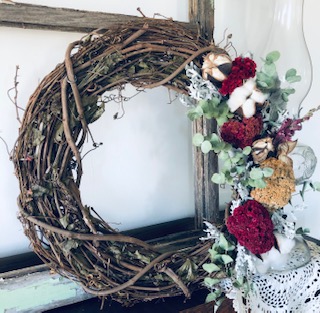 Grapevine Wreath – Petals & Possibilities